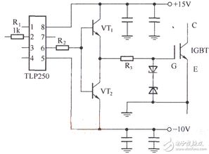 TLP250光耦合器工作原理、引腳圖、內部結構、封裝尺寸及應用電路詳解